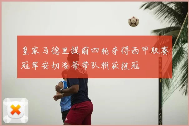 皇家马德里提前四轮夺得西甲联赛冠军安切洛蒂带队斩获桂冠