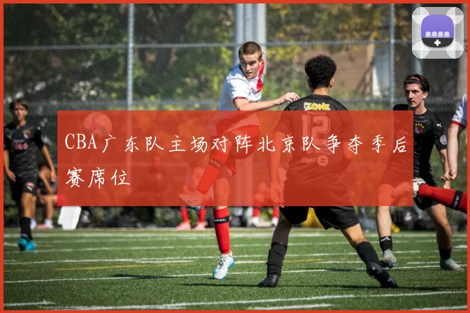 CBA广东队主场对阵北京队争夺季后赛席位